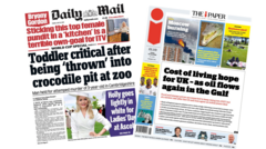Toddler critical' and 'cost of living hope
