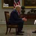 Exclusive: Trump tells The Axios Show there are "no limits" to his power after Iran war